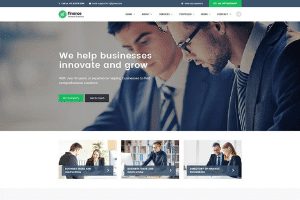 Finance – Consultoria, Contabilidade WordPress Tema