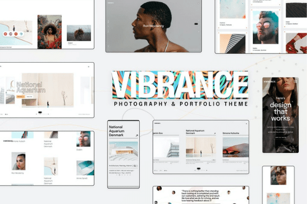 Vibrance – Tema Elementor de Fotografia