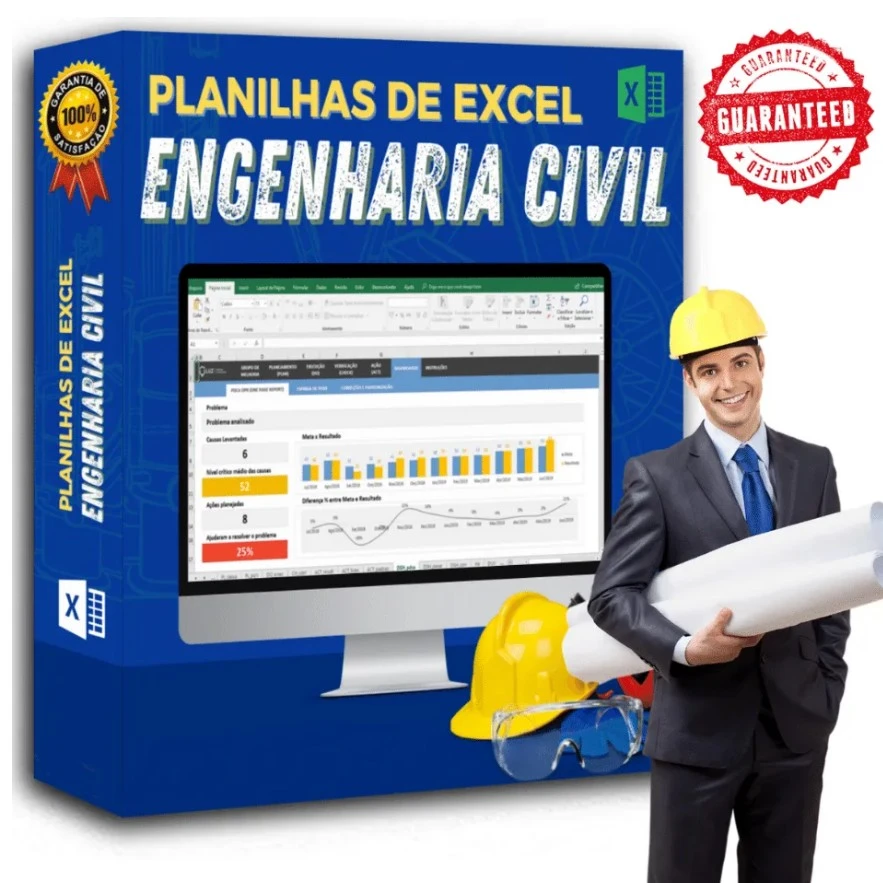 Planilhas Eletrônicas - Engenharia Civil