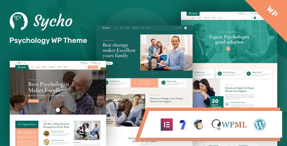 Sycho  - Psychology and Counseling WordPress Theme